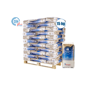 Pellet Butagaz DIN+ Premium 100 % harzig – Palette mit 66 Säcken à 15 kg