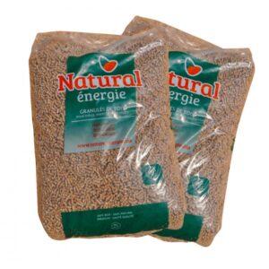 Natural Energie Palette 65 Säcke mit 15 kg Holzpellets